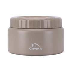 Clevakid Thermal Food Jar Brown Dark Toffeh 250ML \8 OZ