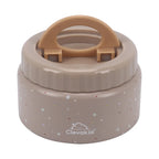 Clevakid Thermal Food Jar Brown Dark Toffeh 250ML \8 OZ - stars Design