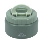Clevakid Thermal Food Jar Green  Olive 250ML \8 OZ