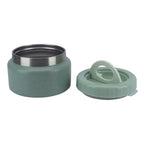 Clevakid Thermal Food Jar Green  Olive 250ML \8 OZ - stars Design