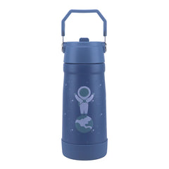 Clevakid Stainless Steel Water Bottle Blue Turquoise- 530ML\18 OZ - ClevaAstroo Friend