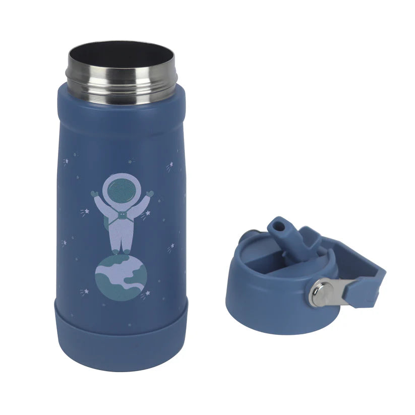 Clevakid Stainless Steel Water Bottle Blue Turquoise- 530ML\18 OZ - ClevaAstroo Friend