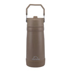 Clevakid Stainless Steel Water Bottle Brown Latte- 530ML\18 OZ - ClevaNeckee Friend