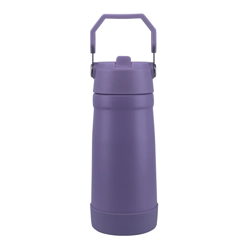 Clevakid Stainless Steel Water Bottle Purple Light- 530ML\18 OZ