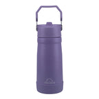 Clevakid Stainless Steel Water Bottle Purple Light- 530ML\18 OZ - ClevaMingoo Friend