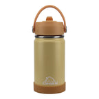 Clevakid Stainless Steel Water Bottle Orange Light- 350ML\12 OZ