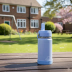 Clevakid Stainless Steel Water Bottle Blue Ice- 350ML\12 OZ