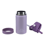 Clevakid Stainless Steel Water Bottle Purple Light Powder- 350ML\12 OZ