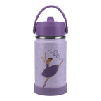 Clevakid Stainless Steel Water Bottle Purple Light Powder- 350ML\12 OZ - Clevapirouette Friend