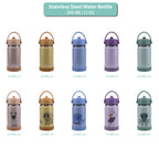 Clevakid Stainless Steel Water Bottle Purple Light Powder- 350ML\12 OZ