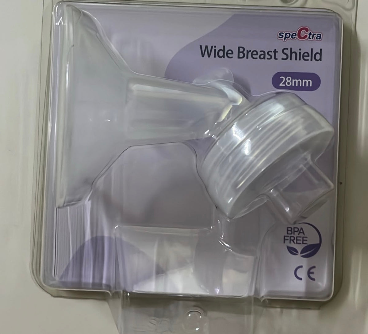 Spectra wide breast shield 28mm