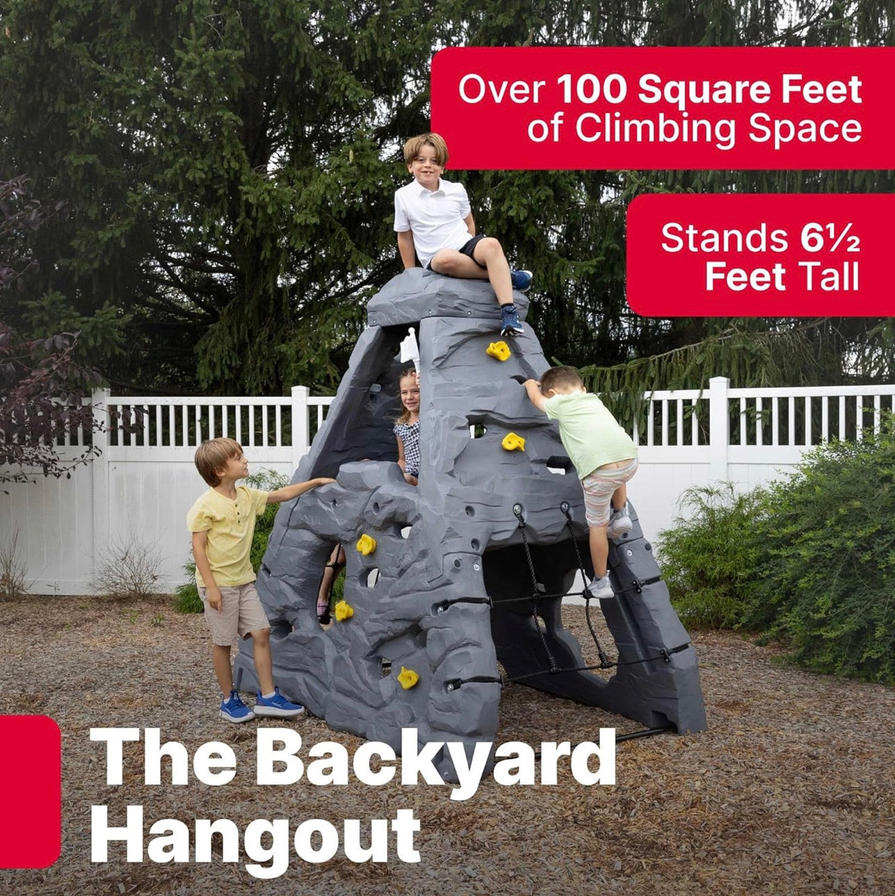 Step2 Adventure Climber Playset – Kids Outdoor Rock Climbing Toy