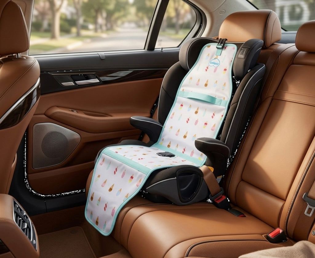 Cool carats Car Seat Cooler Popsicle and ice cream