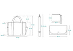 Lionelo bag Ida Blue Denim