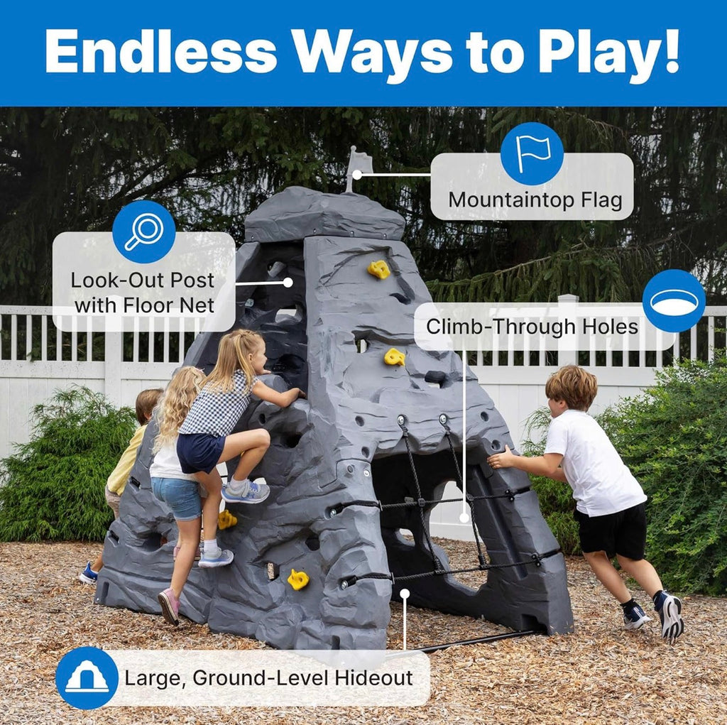 Step2 Adventure Climber Playset – Kids Outdoor Rock Climbing Toy
