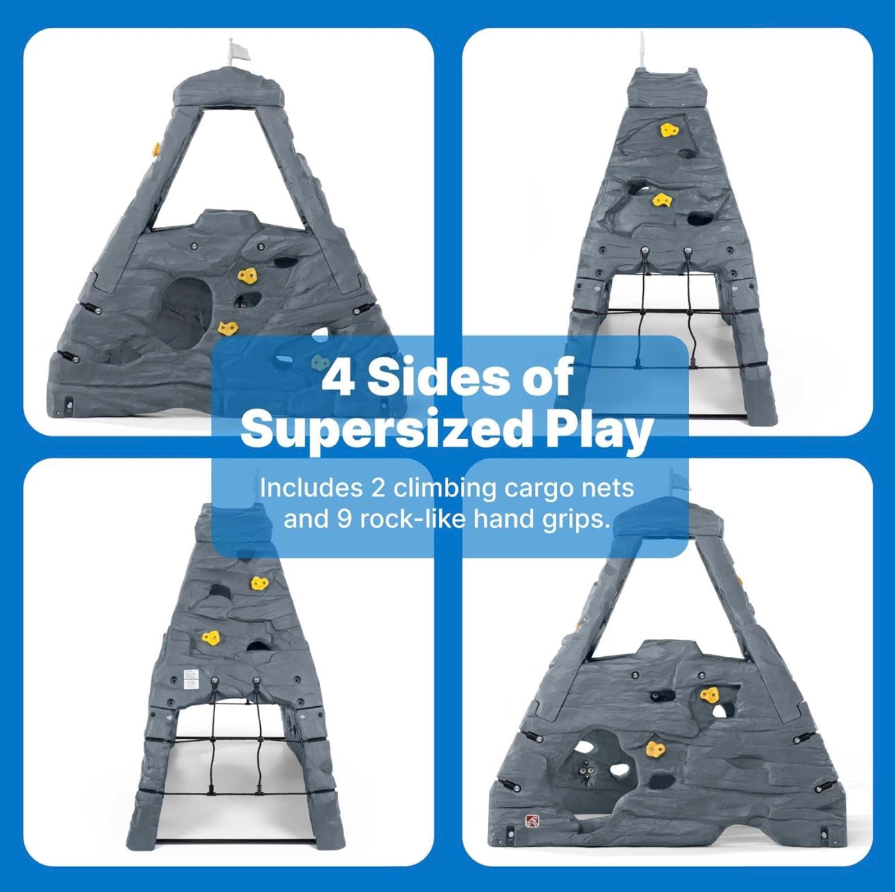 Step2 Adventure Climber Playset – Kids Outdoor Rock Climbing Toy