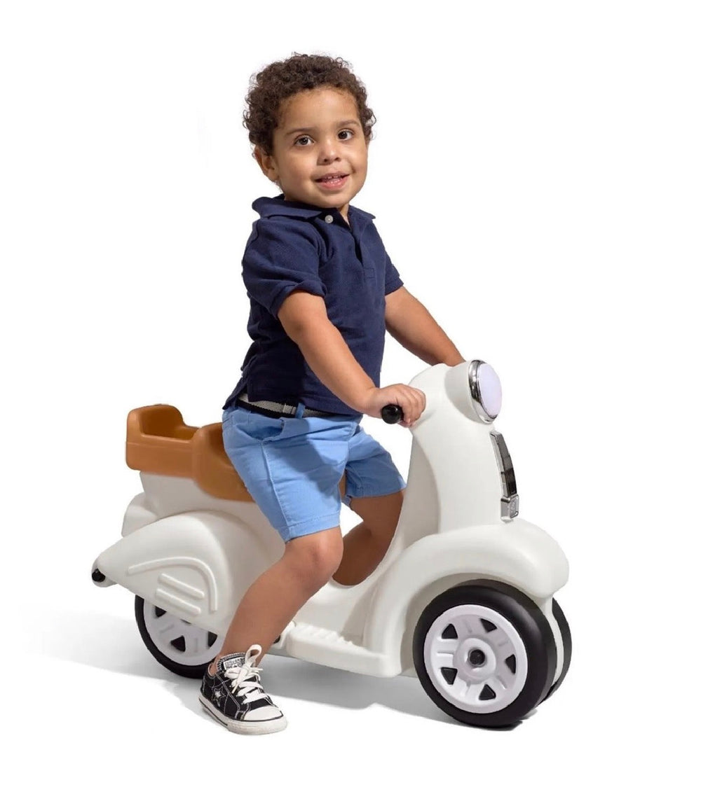 step2 Ride Along Scooter - White
