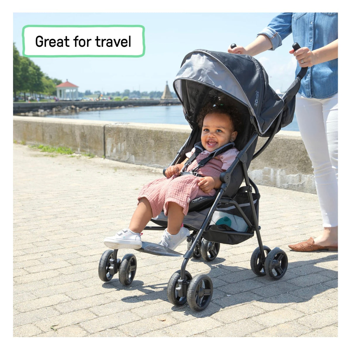 Summer Infant 3Dmini™️ Convenience Stroller for 6 - 24 Months - Gray