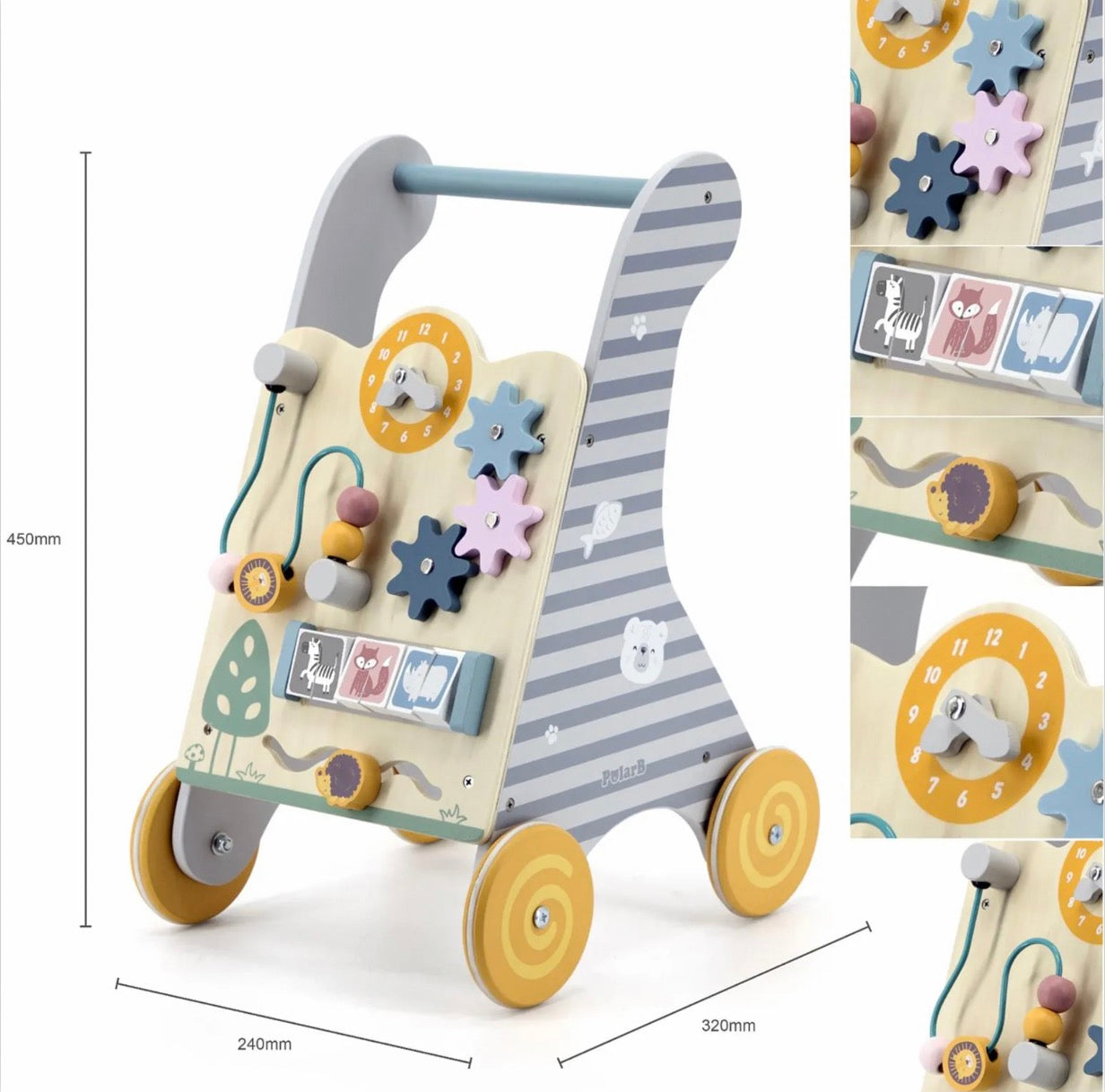 Activity Baby Walker - Grey
