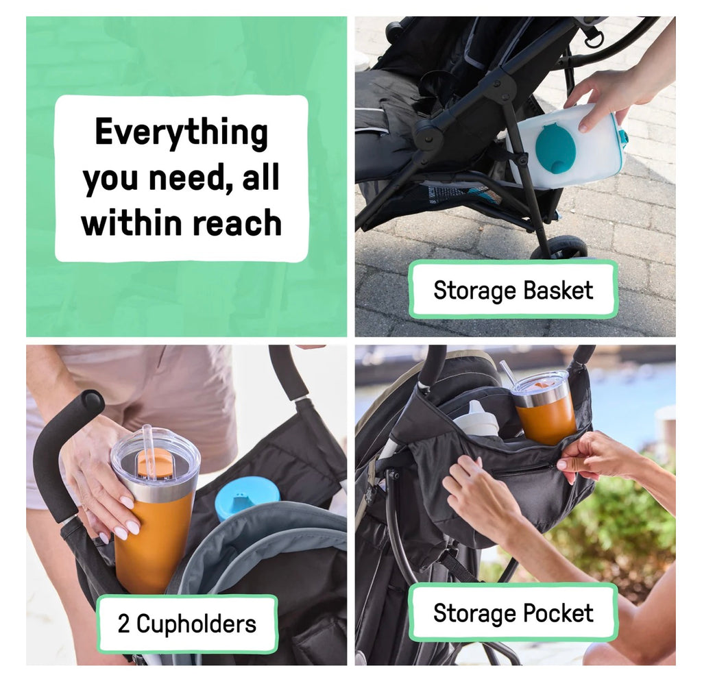Summer Infant 3Dmini™️ Convenience Stroller for 6 - 24 Months - Gray