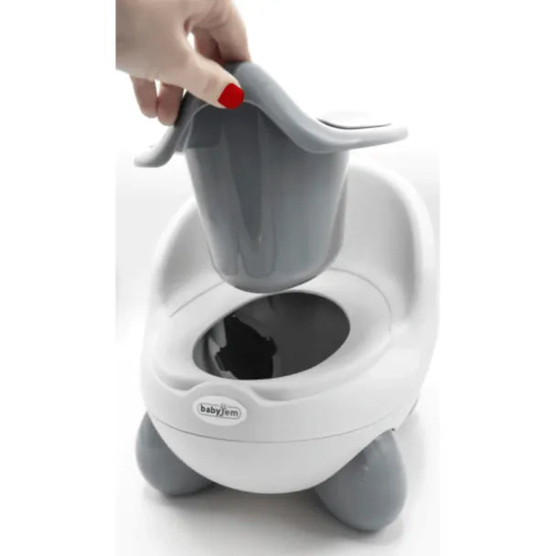 BABYJEM TONTON POTTY WHİTE/ GRAY