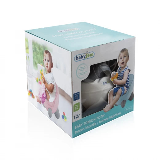 BABYJEM TONTON POTTY BLUE/ GRAY