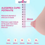 Spectra wide breast shield 28mm