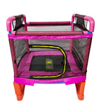 Kids Indoor & Outdoor Playset with Slide & Trampoline (222 × 126 × 133 cm)