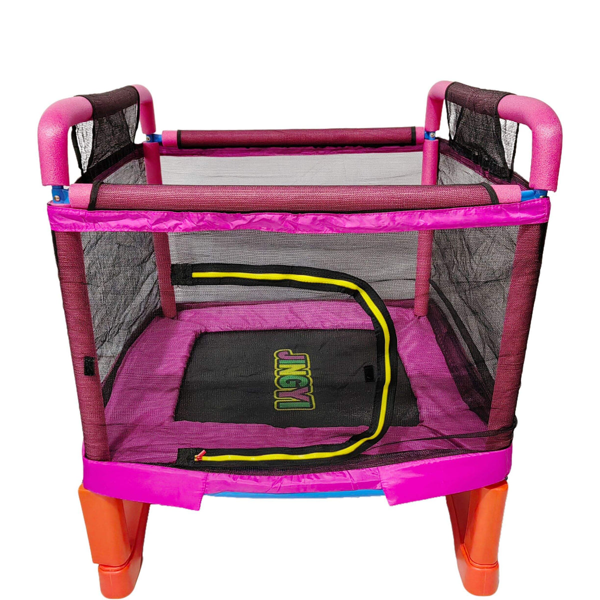 Kids Indoor & Outdoor Playset with Slide & Trampoline (222 × 126 × 133 cm)