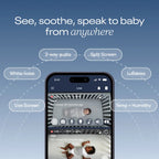 Nanit Pro Baby Monitor with Wall Mount & Sleep Tracking