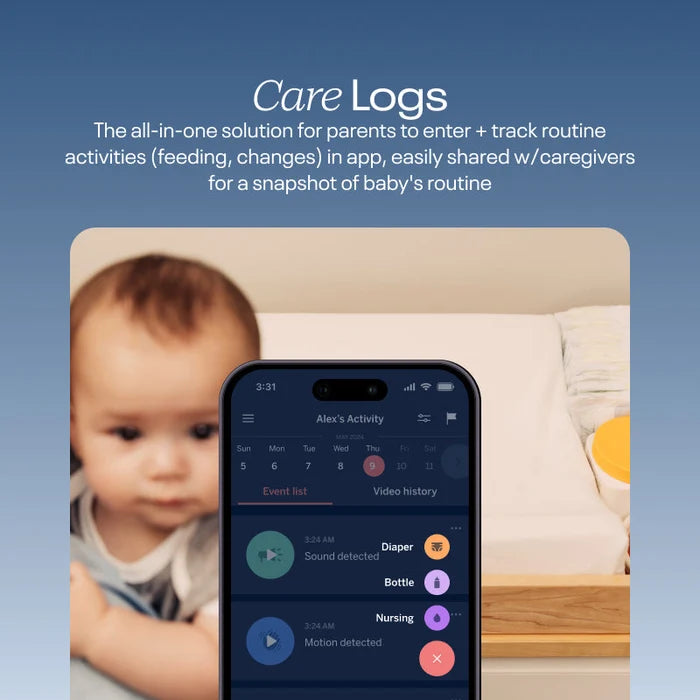 Nanit Pro Baby Monitor with Wall Mount & Sleep Tracking