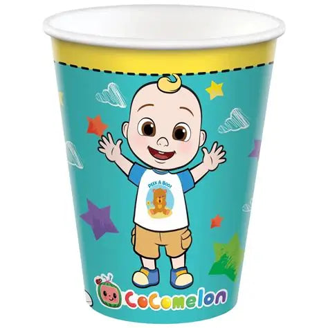 COCOMELON PAPER CUPS 9OZ