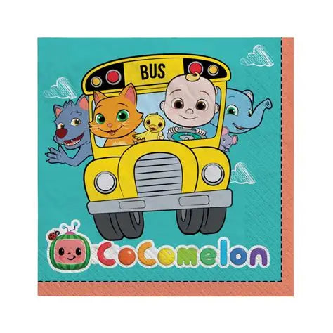COCOMELON LUNCH NAPKINS