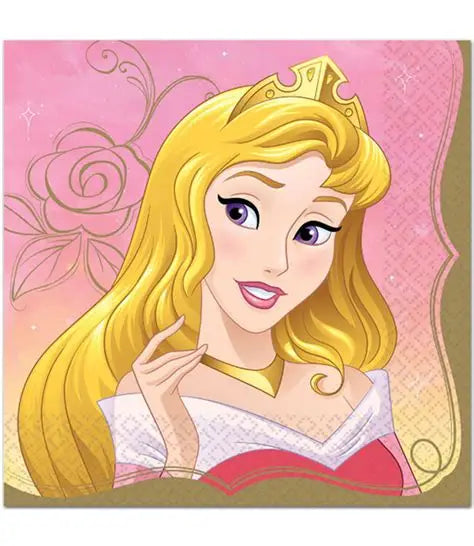 PRINCESS AURORA LUNCH NAPKIN-16PCS