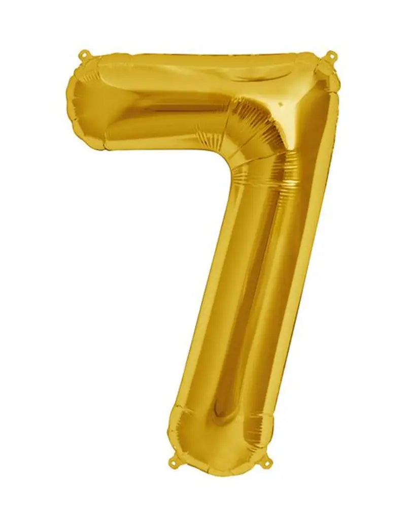 L34NO.7 GOLD FOILBALLOON 26X34"