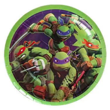 NINJA TURTLES DINNER PLATES-8PCS