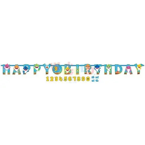BABY SHARK JUMBO ADD AN AGE BANNER