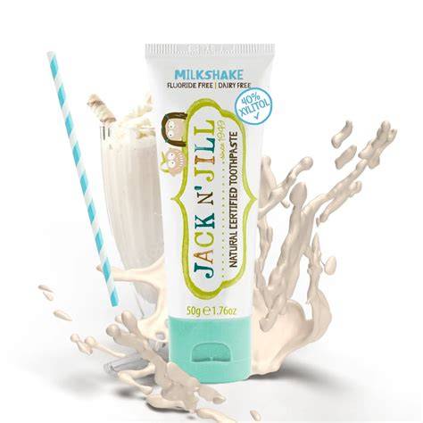 Jack N' Jill Natural Toothpaste Milkshake 50g *Ecocert Naturally Certified