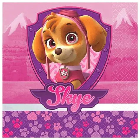 PAW PATROL BEVERAGE NAPKIN