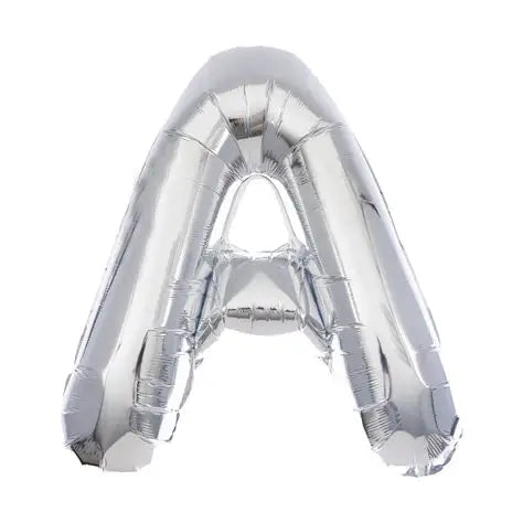 P50 LETTER A SILVER BALLOON37X34"