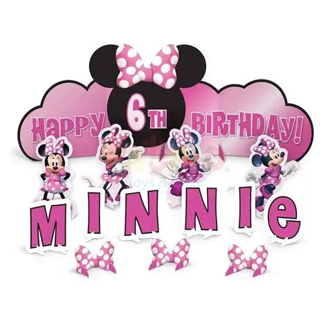 MINNIE MOUSE DECORATING KIT