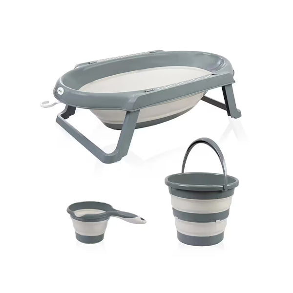 BABYJEM FOLDİNG BATH TUB (POCHETTE) Grey