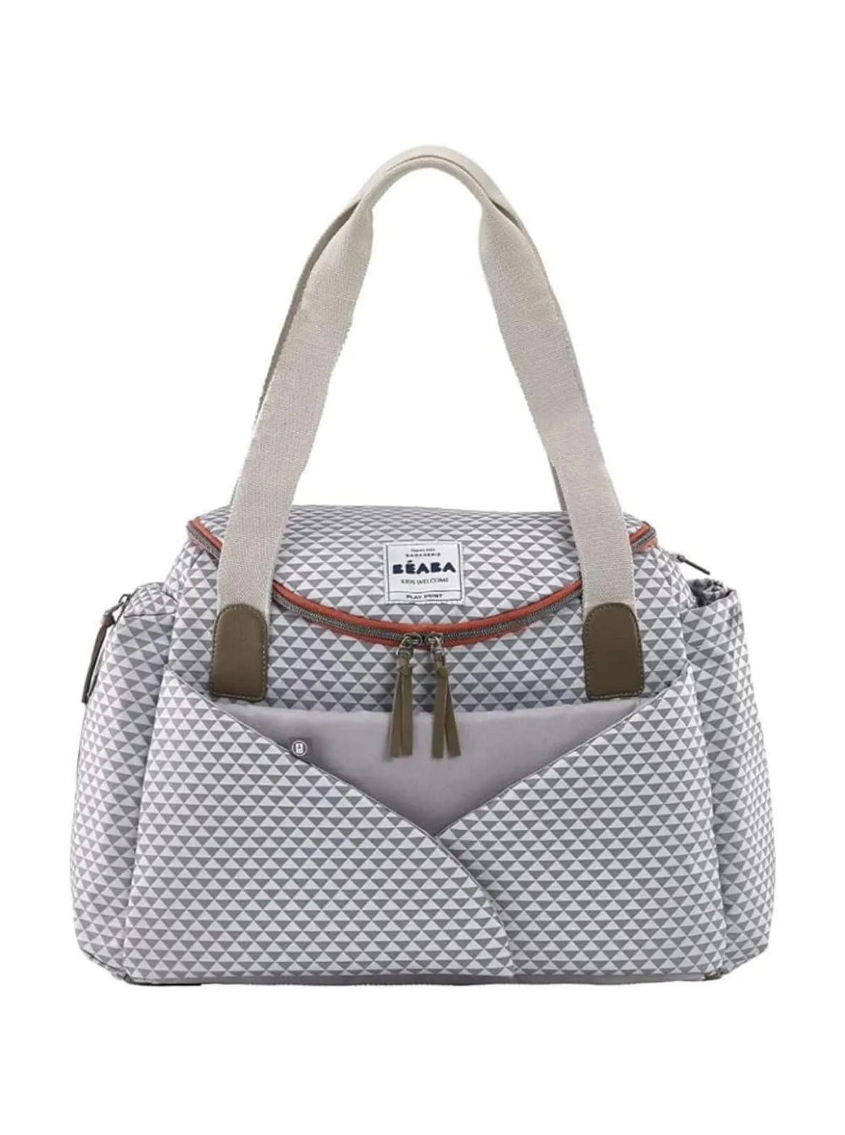 Beaba SydneyII Changing Bag Play Print Grey Coral