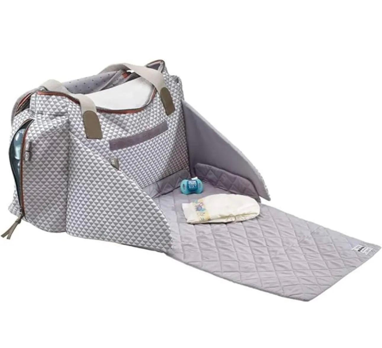 Beaba SydneyII Changing Bag Play Print Grey Coral