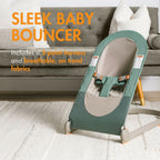 Boon SLANT Adjustable Infant Bouncer (Dark Green)