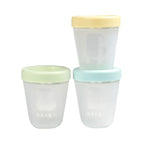 Beaba Silicone Portions Set of 3 Spring