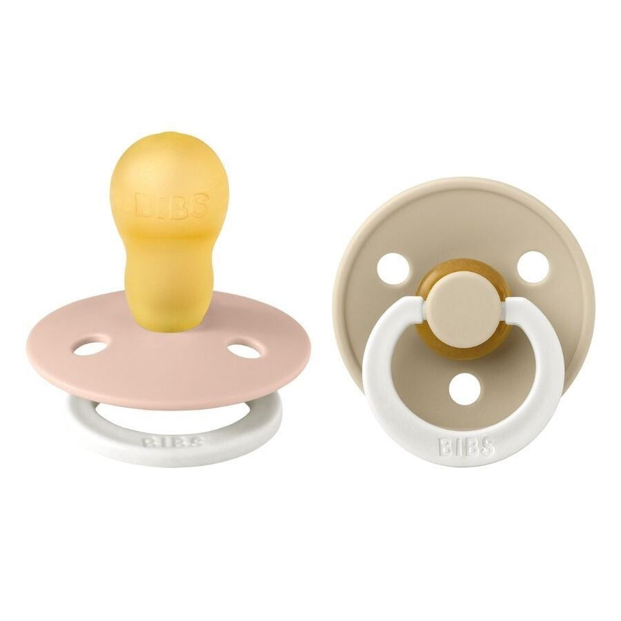 Bibs colour 2 pack latex s3  blush glow -vanila glow