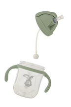 Mema olive green  sippy cup