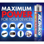 ACDelco AAA Alkaline Battery Pack 4+2 Free