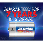 ACDelco Alkaline Battery 2D 1.5V, Pack of 2 Pieces